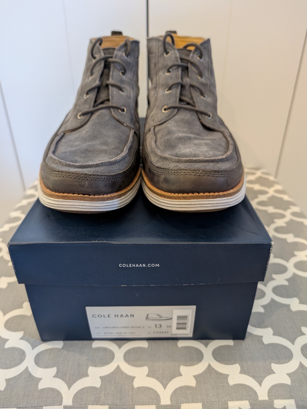 Cole Haan Originalgrand Moc Chukka EUC Men's 13